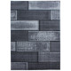AKCE: 160x230 cm Kusový koberec Plus 8007 black
