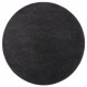 AKCE: 57x57 (průměr) kruh cm Kusový koberec Eton černý 78 kruh