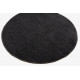 AKCE: 57x57 (průměr) kruh cm Kusový koberec Eton černý 78 kruh