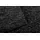 AKCE: 100x250 cm Metrážový koberec Rambo 15 černý, zátěžový