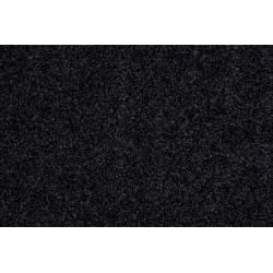 AKCE: 100x250 cm Metrážový koberec Rambo 15 černý, zátěžový