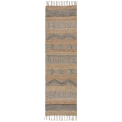 Kusový koberec Jubilant Medina Jute Natural/Grey