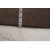 AKCE: 200x230 cm SUPER CENA: Hnědý výstavový koberec Budget metrážní