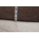AKCE: 400x480 cm SUPER CENA: Hnědý výstavový koberec Budget metrážní