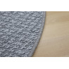 AKCE: 80x80 (průměr) kruh cm Kusový koberec Toledo šedé kruh