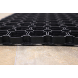 Venkovní čistící rohož guma Domino 22mm - na ven i na doma