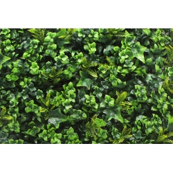Umělý rostlinný panel MIX VERT 50 x 50 cm