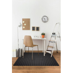 Kusový koberec Udinese antracit čtverec