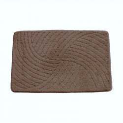 Protiskluzová koupelnová předložka Classic set hnědá
