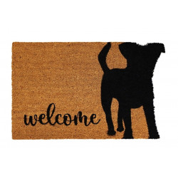 Rohožka Kokos Welcome Pes - na ven i na doma