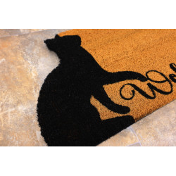 Rohožka Kokos Welcome Kočka - na ven i na doma