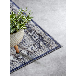 Kusový koberec Mujkoberec Original Asya 106039 Dark blue, Cream