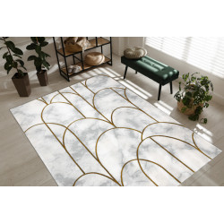 AKCE: 180x270 cm Kusový koberec Emerald 1016 cream and gold