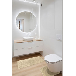 Protiskluzová koupelnová předložka Classic set béžová