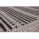 Kusový koberec Floorlux 20001 Silver/Black – na ven i na doma