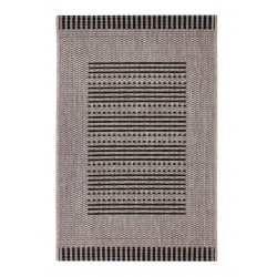 Kusový koberec Floorlux 20001 Silver/Black – na ven i na doma