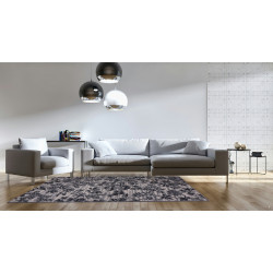 TRHÁK: Kusový koberec Flowers grey