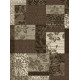 Kusový koberec Prime Pile 102292 Patchwork Optik Bordüre Beige Braun Creme