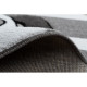 AKCE: 140x140 (průměr) kruh cm Dětský kusový koberec Petit Puppy grey kruh