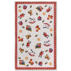 Kusový koberec Villeroy & Boch Toy's delight s potiskem 106192 Red, Multicolor