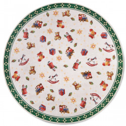 Kusový koberec Villeroy & Boch Toy's delight s potiskem 106193 Green, Multicolor kruh