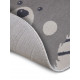 Dětský koberec Adventures 105964 Cream Grey kruh