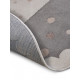 Dětský koberec Adventures 105969 Cream Grey kruh