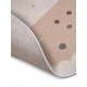 Dětský koberec Adventures 105971 Cream Beige kruh