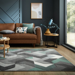 Kusový koberec Hand Carved Aurora Mint