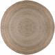 Kusový koberec Capri Jute Natural kruh