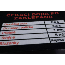 Rohožka Čekací doba 40x60 cm - na ven i na doma