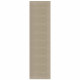 Ručně tkaný běhoun Tuscany Textured Wool Border Natural