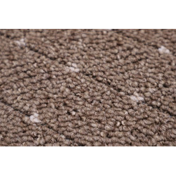 Metrážový koberec Udinese hnědý - neúčtujeme odřezky z role