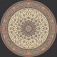 Kusový koberec Kasbah 12217-471 kruh