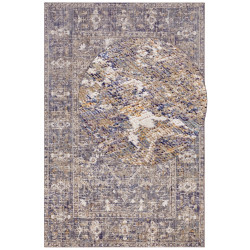 Kusový koberec Cairo 105588 Port Said Cream Blue – na ven i na doma