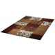 Kusový koberec Prime Pile 101186 Patchwork Optik Terra/Rot/Beige/Braun