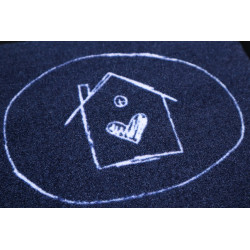 Rohožka Konečně DOMA 40x60 cm