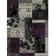 Kusový koberec Prime Pile 101181 P. Optik Bordüre Lila/Grau/Beige/Schwarz