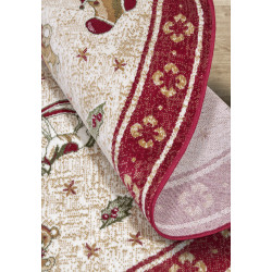 Kusový koberec Villeroy & Boch Toy's delight se střiženým vlasem 106217 Red, Multicolor kruh