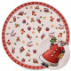 Kusový koberec Villeroy & Boch Toy's delight s potiskem 106192 Red, Multicolor kruh