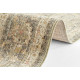 AKCE: 80x200 cm Běhoun Cairo 105592 Luxor Black Cream – na ven i na doma