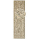 AKCE: 80x200 cm Běhoun Cairo 105592 Luxor Black Cream – na ven i na doma