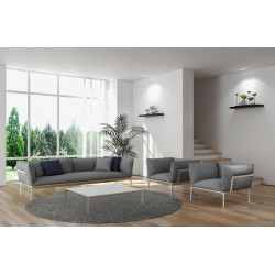 Kusový koberec Apollo Soft hnědý kruh