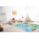 DOPRODEJ: 80x120 cm Dětský kusový koberec Torino kids 233 WORLD MAP