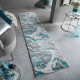 DOPRODEJ: 80x300 cm Běhoun Eris Marbled Emerald