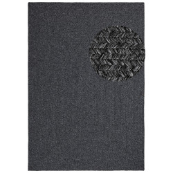 Kusový koberec Braided 105550 Dark Grey – na ven i na doma