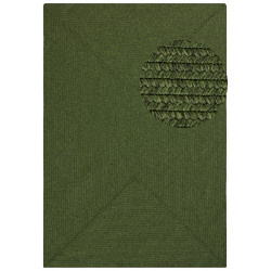 Kusový koberec Braided 105554 Green – na ven i na doma