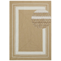 Kusový koberec Braided 105556 Creme Beige – na ven i na doma