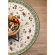 DOPRODEJ: 200x200 (průměr) kruh cm Kusový koberec Villeroy & Boch Toy's delight se střiženým vlasem 106218 Green, Multicolor 