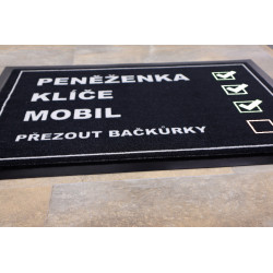 Rohožka Checklist 40x60 cm - na ven i na doma